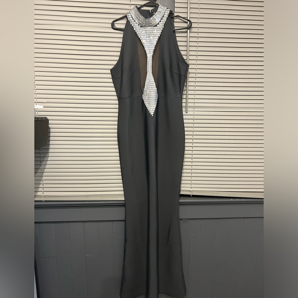 Bedazzled Bandage Gown